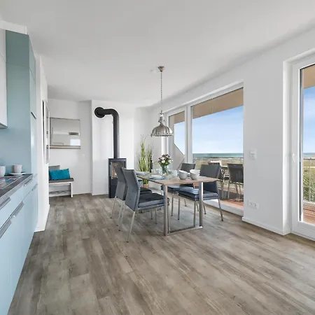 Beachloungeone- 1 Og, Meerblick, Balkon, Kamin, Sauna Apartment