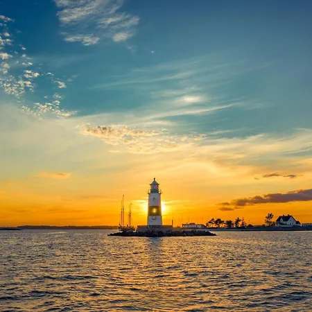 Beachloungeone- 1 Og, Meerblick, Balkon, Kamin, Sauna Olpenitz